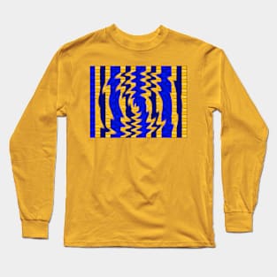 Abstract Pattern by Orchid Long Sleeve T-Shirt